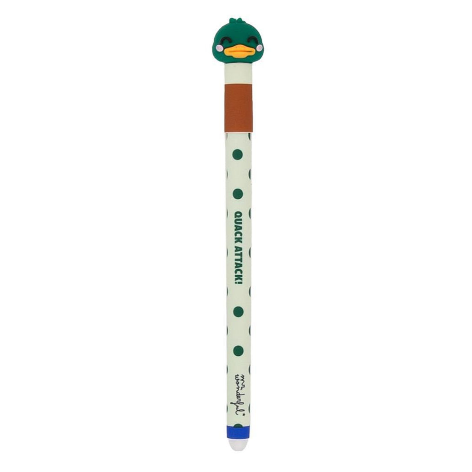 Esferográfica apagável Bo - Bo Pato - Quack attack! - Mr. Wonderful - Papelaria Encantada