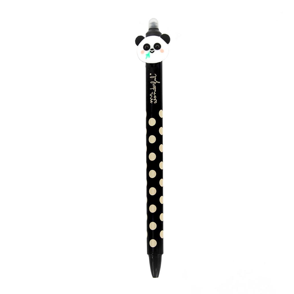 Esferográfica apagável e retrátil Panda - Mr Wonderful - Papelaria Encantada