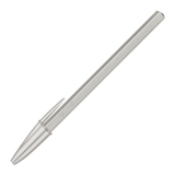 Esferográfica BIC Cristal Glace 1 mm prateado - Papelaria Encantada