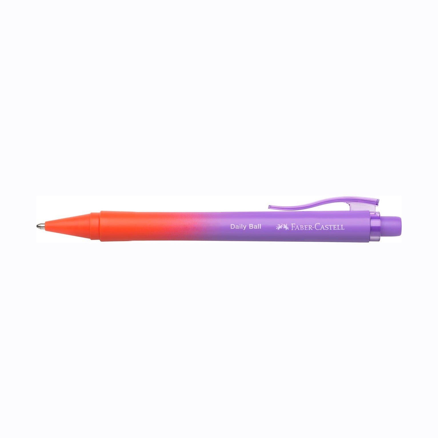 Esferográfica Faber-Castell Daily Ball Flow “Punchy Melon" - Papelaria Encantada