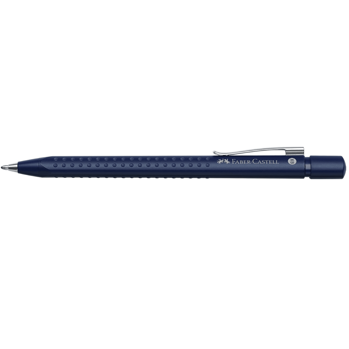 Esferográfica Faber - Castell Grip 2011 Azul metalizado - Papelaria Encantada