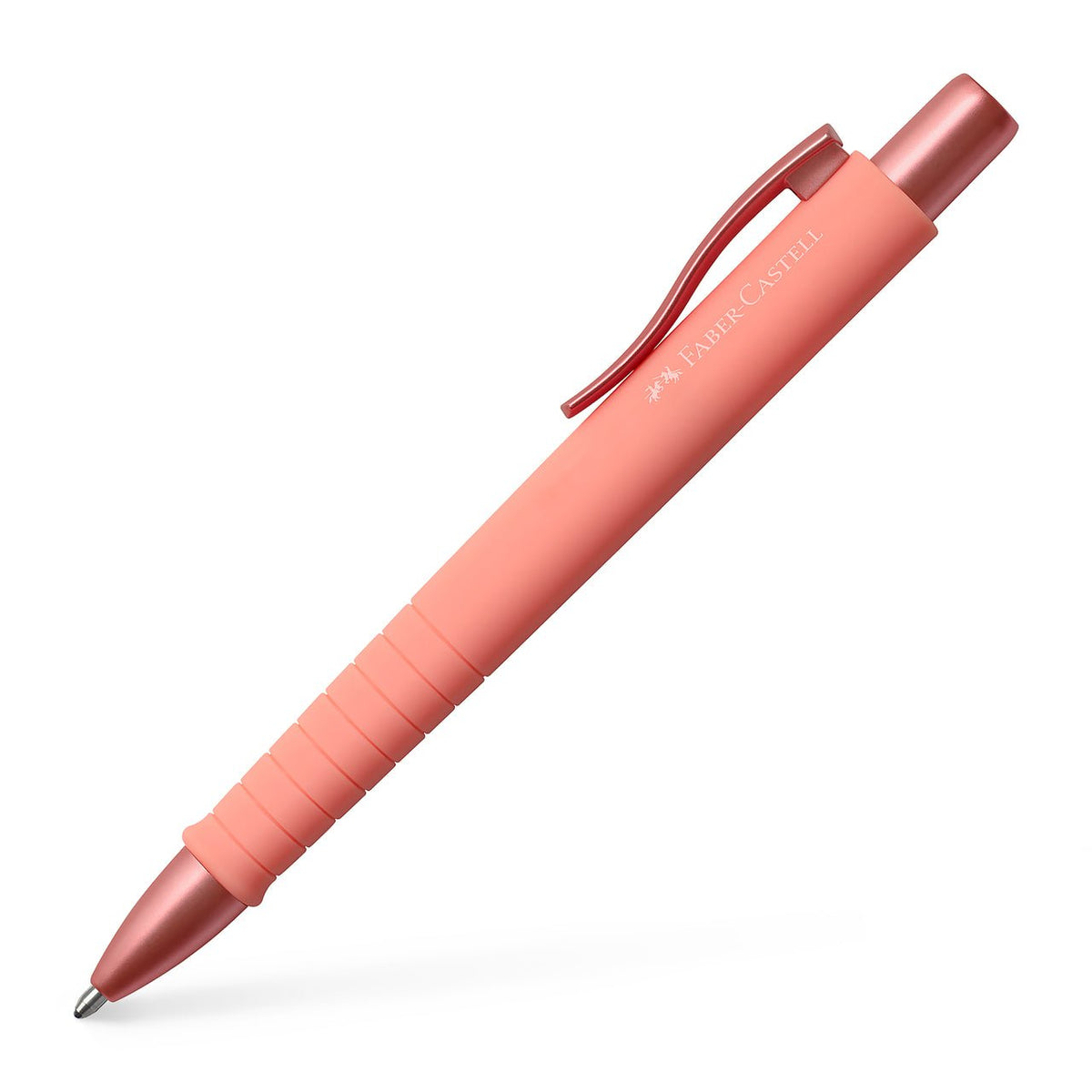 Esferográfica Faber - Castell Poly Ball Urban Coral Ed. Limitada - Papelaria Encantada