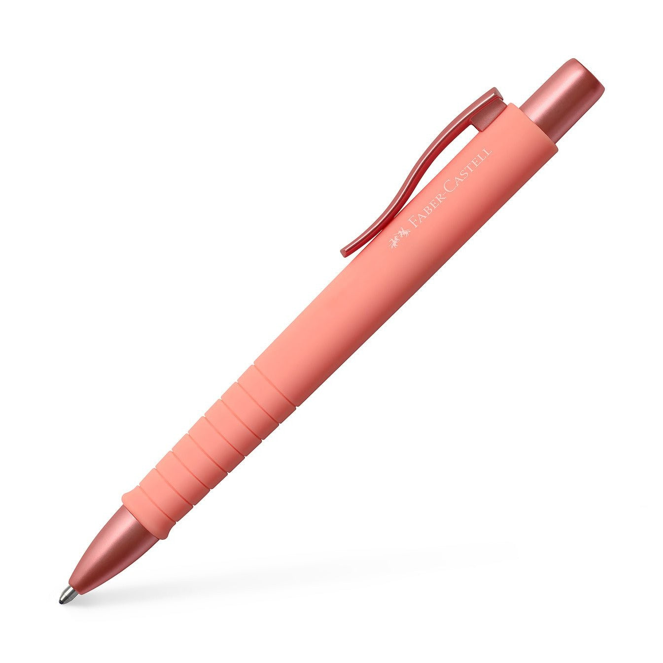 Esferográfica Faber - Castell Poly Ball Urban Coral Ed. Limitada - Papelaria Encantada