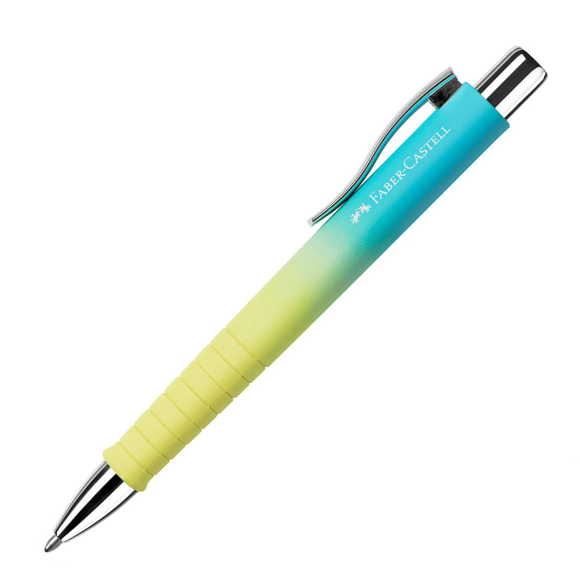 Esferográfica Faber - Castell Poly Ball Urban Edição de verão azul Ed. Limitada - Papelaria Encantada