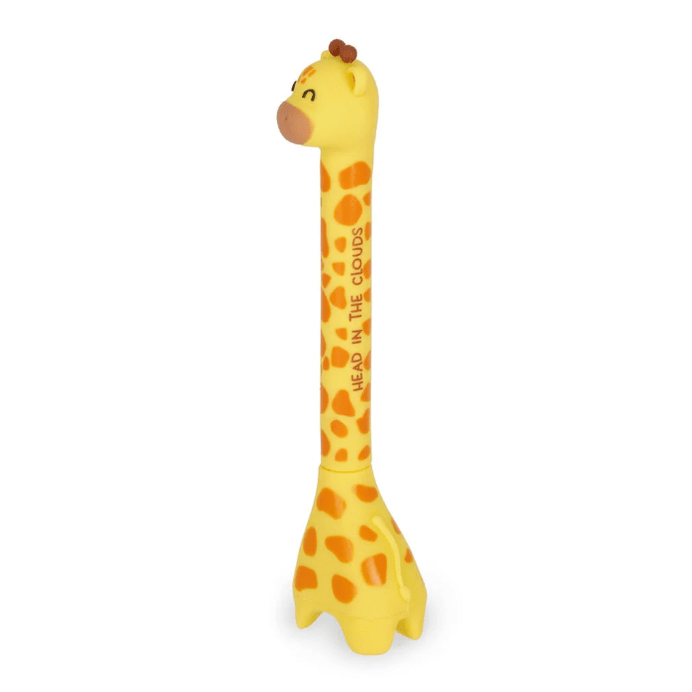 Esferográfica Girafa com Base - Stand - Ink Ovation Legami - Papelaria Encantada