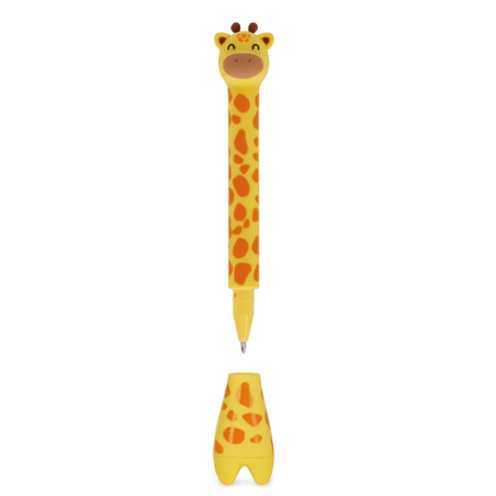 Esferográfica Girafa com Base - Stand - Ink Ovation Legami - Papelaria Encantada