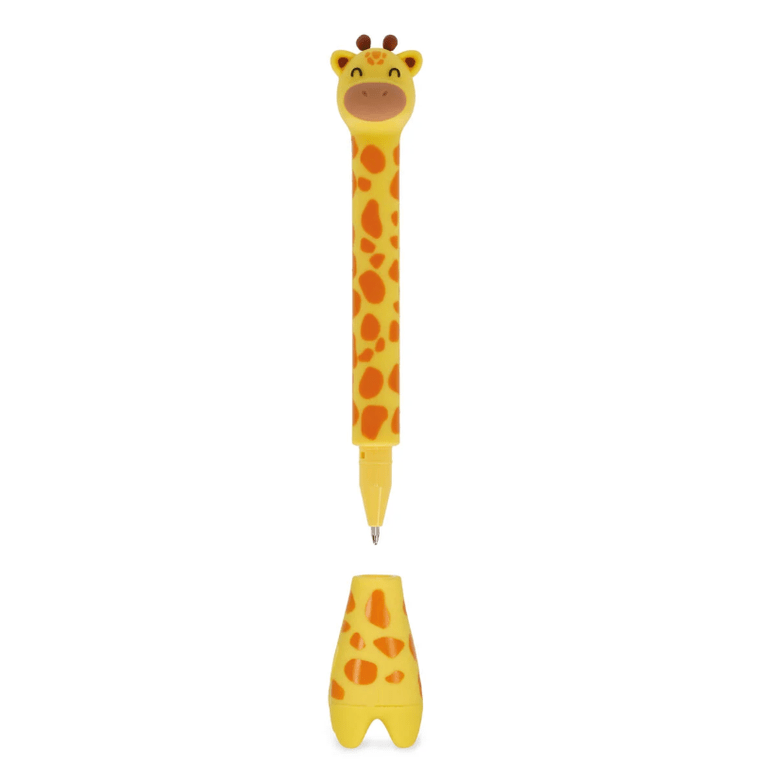 Esferográfica Girafa com Base - Stand - Ink Ovation Legami - Papelaria Encantada
