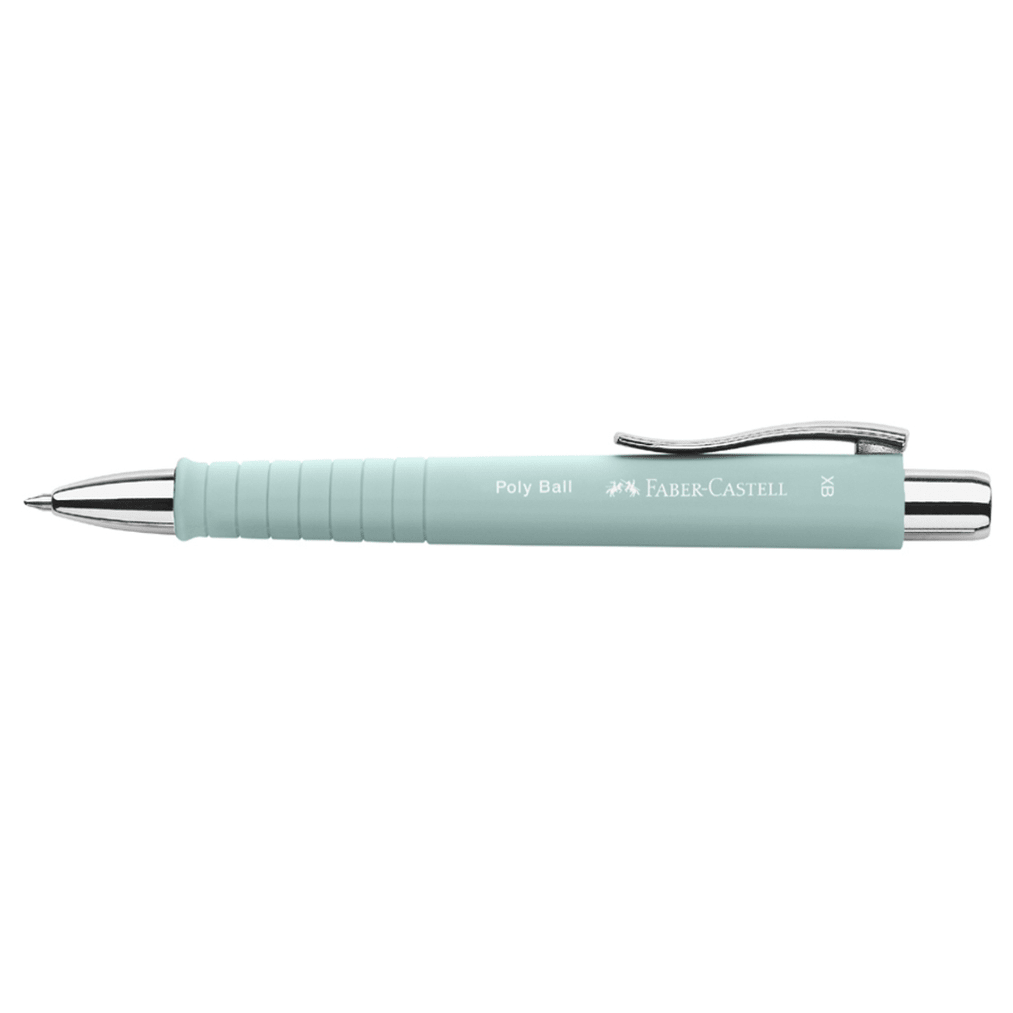 Esferográfica Poly Ball Xb Caribic blue Faber - Castell - Papelaria Encantada
