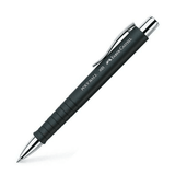 Esferográfica Poly Ball XB Preto Faber-Castell - Papelaria Encantada