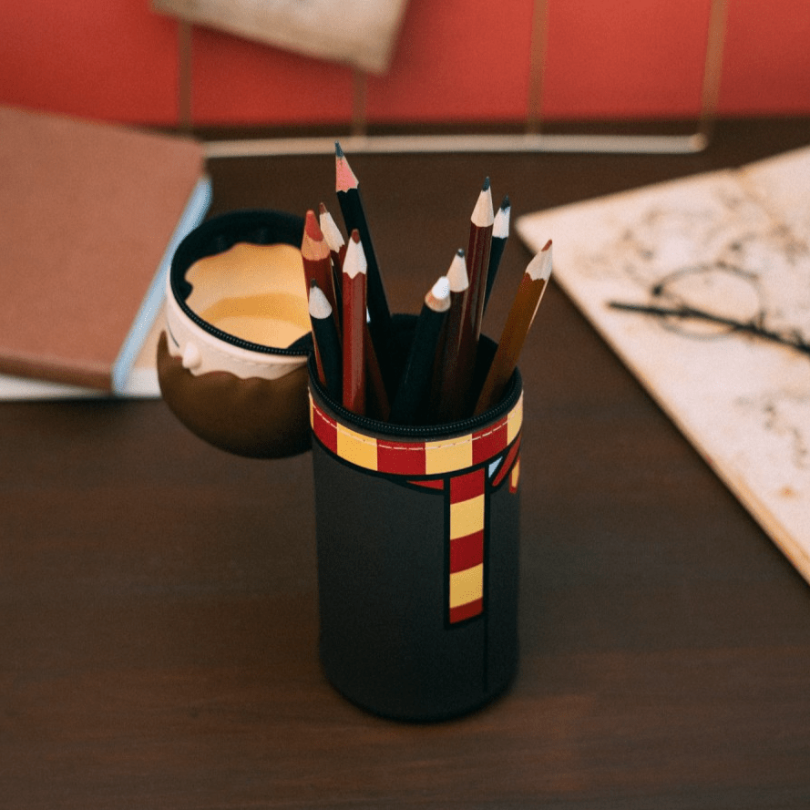 Estojo 3D Harry Potter em silicone - Papelaria Encantada