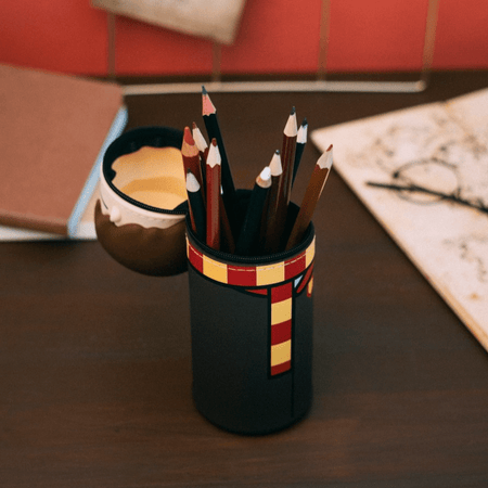 Estojo 3D Harry Potter em silicone - Papelaria Encantada