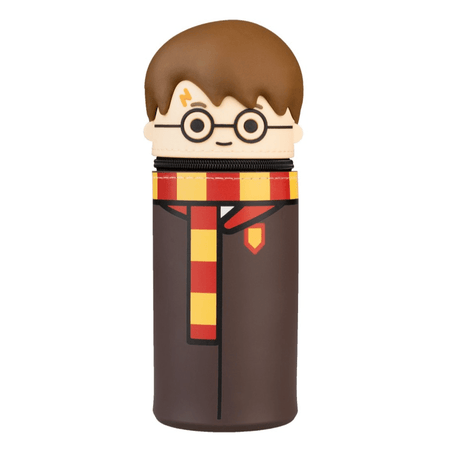 Estojo 3D Harry Potter em silicone - Papelaria Encantada