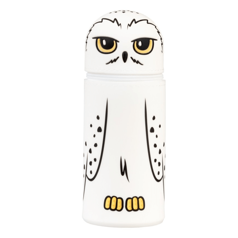 Estojo 3D Harry potter Hedwig em silicone - Papelaria Encantada