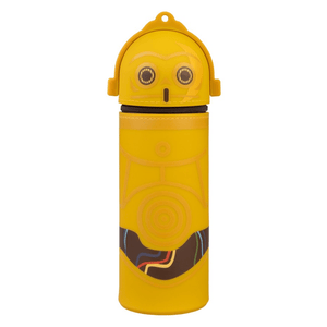 Estojo 3D Silicone Star Wars C - 3PO - Papelaria Encantada