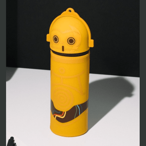 Estojo 3D Silicone Star Wars C - 3PO - Papelaria Encantada