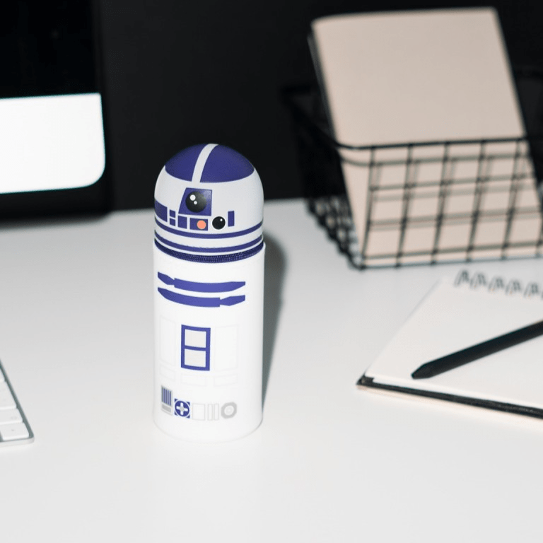 Estojo 3D Silicone Star Wars R2 - D2 - Papelaria Encantada