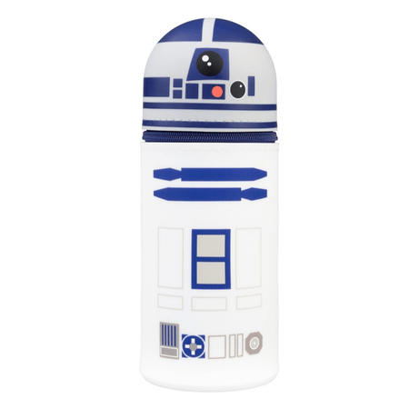 Estojo 3D Silicone Star Wars R2 - D2 - Papelaria Encantada