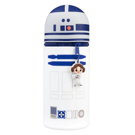 Estojo 3D Silicone Star Wars R2 - D2 - Papelaria Encantada