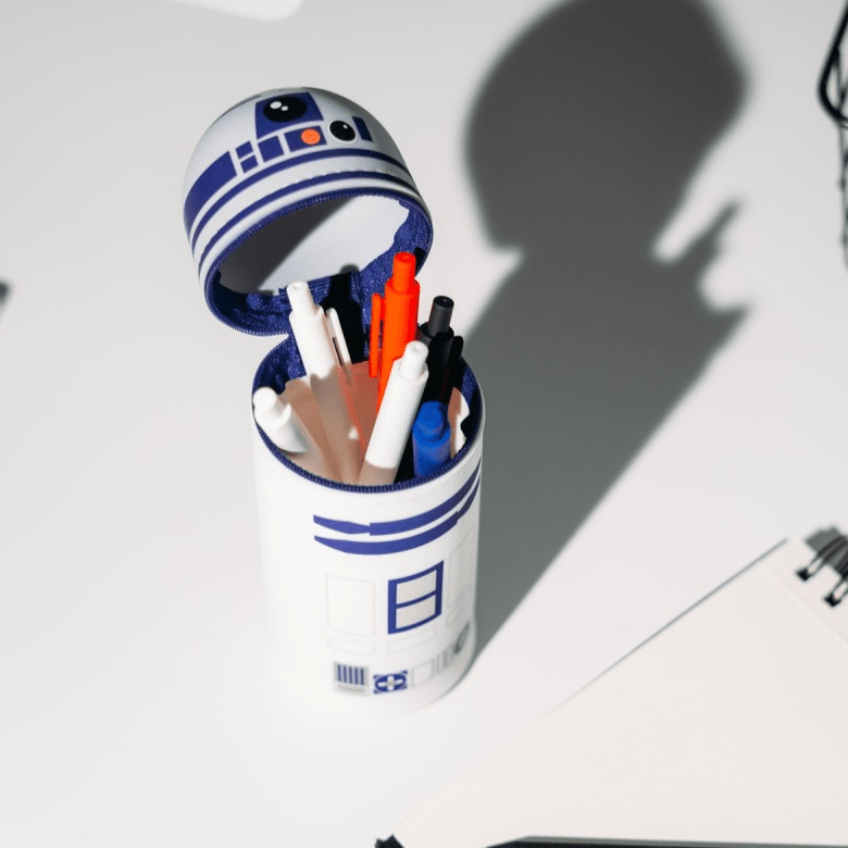 Estojo 3D Silicone Star Wars R2 - D2 - Papelaria Encantada