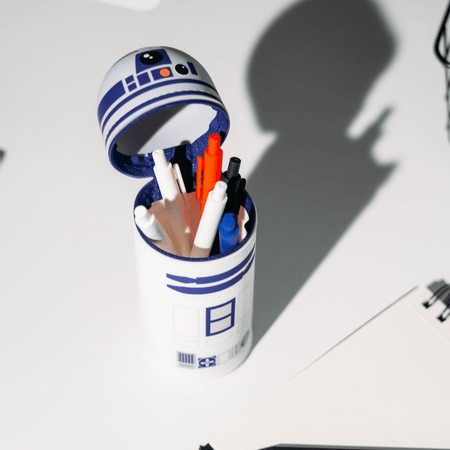 Estojo 3D Silicone Star Wars R2 - D2 - Papelaria Encantada