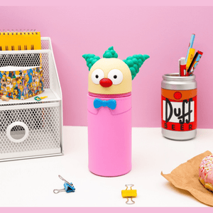 ESTOJO 3D THE SIMPSONS KRUSTY O PALHAÇO - Papelaria Encantada