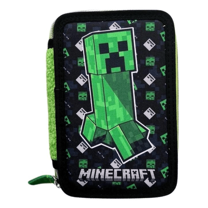 Estojo completo Minecraft - Papelaria Encantada