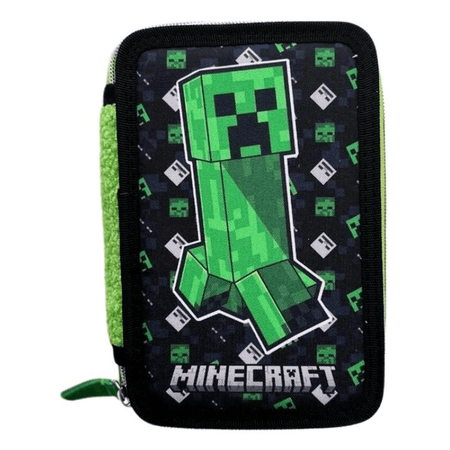 Estojo completo Minecraft - Papelaria Encantada