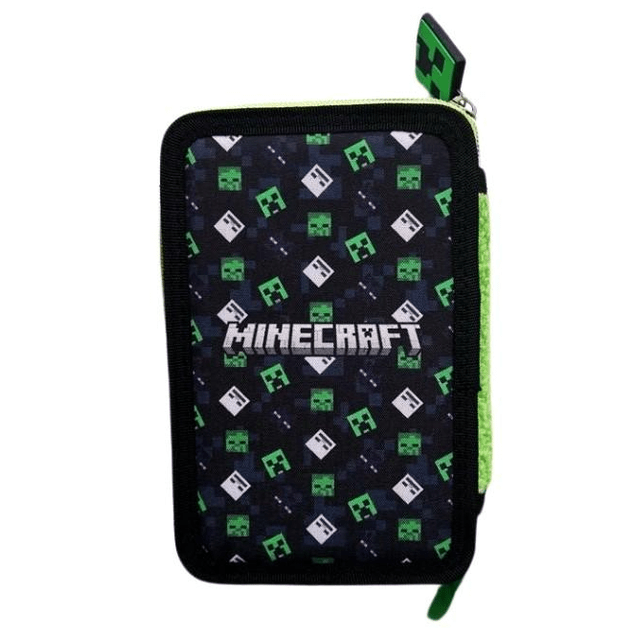 Estojo completo Minecraft - Papelaria Encantada