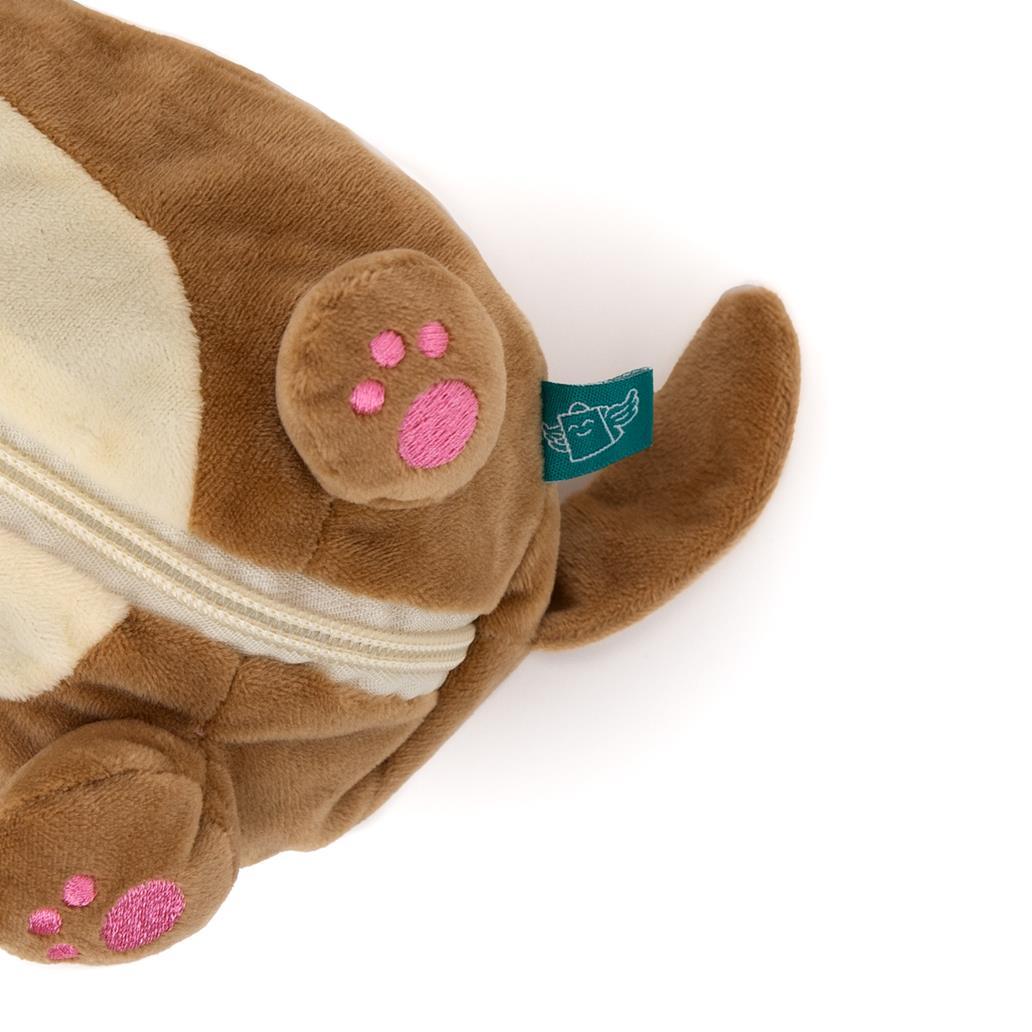 Estojo de Peluche Lontra Lazy - Mr Wonderful - Papelaria Encantada