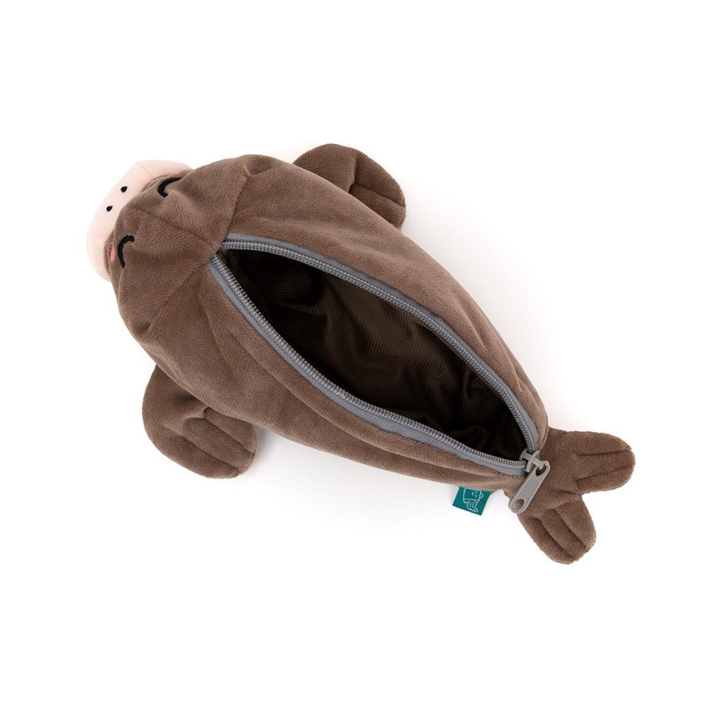 Estojo de Peluche - Morsa Lazy - Mr Wonderful - Papelaria Encantada
