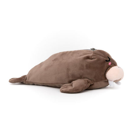 Estojo de Peluche - Morsa Lazy - Mr Wonderful - Papelaria Encantada