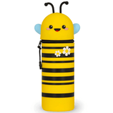 Estojo de silicone macio 2 em 1 - Kawaii Abelha - Papelaria Encantada