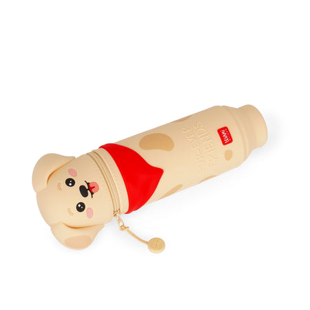 Estojo de silicone macio 2 em 1 - Kawaii Golden Legami - Papelaria Encantada