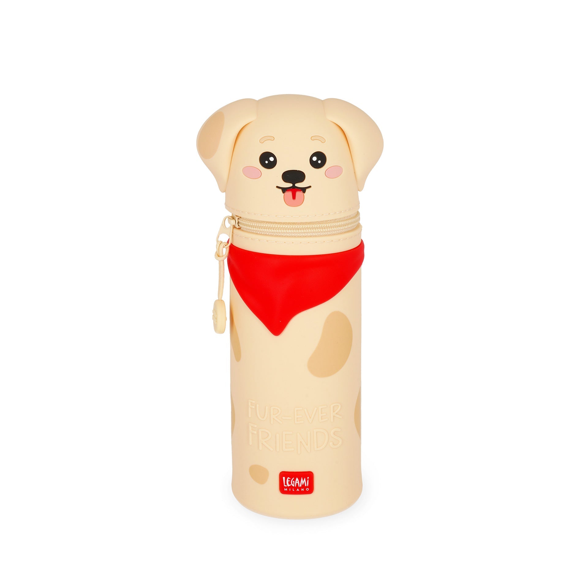 Estojo de silicone macio 2 em 1 - Kawaii Golden Legami - Papelaria Encantada