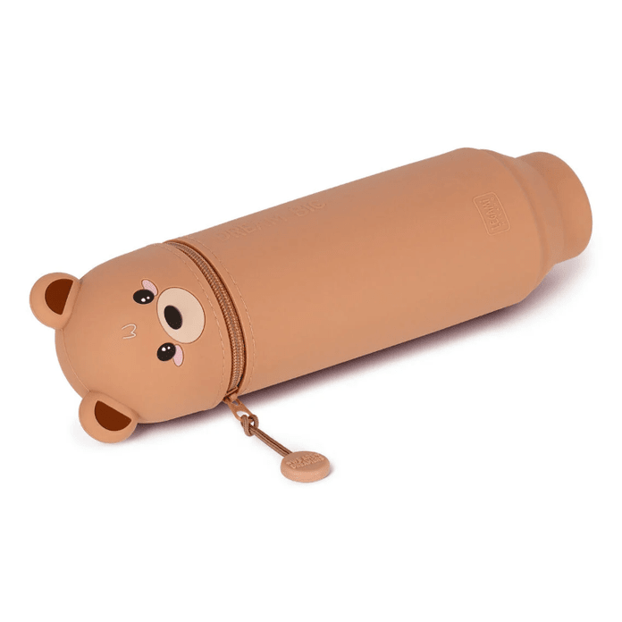 Estojo de silicone macio 2 em 1 - Kawaii Teddy Bear - Legami - Papelaria Encantada