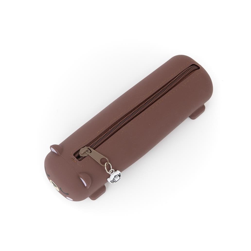 Estojo de Silicone Urso Lazy Mr.wonderful - Papelaria Encantada