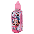 Estojo duplo Minnie 3D too cute - Papelaria Encantada