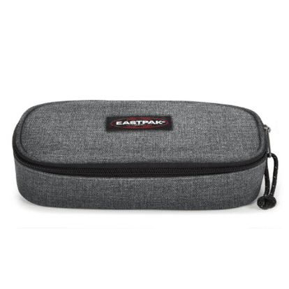 Estojo Eastpak Oval Cinza - Papelaria Encantada