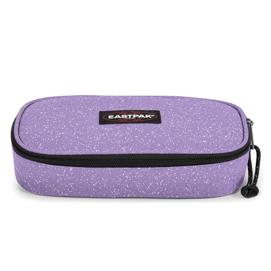 Estojo EASTPAK Oval Single Sparkly Dahlia - Papelaria Encantada