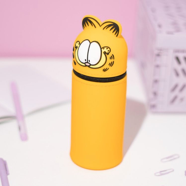 Estojo em silicone Garfield - Papelaria Encantada