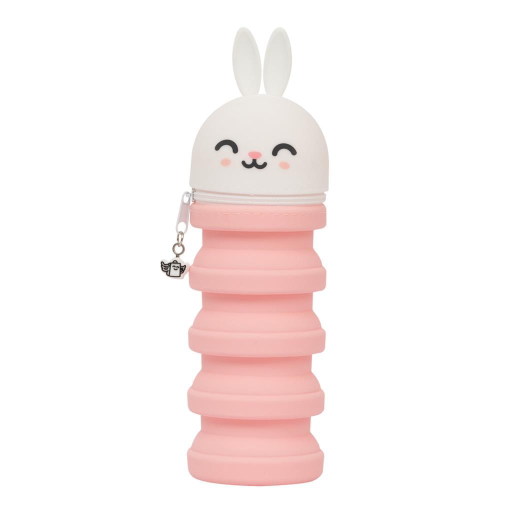 Estojo extensível de silicone - Coelho - Mr. Wonderful - Papelaria Encantada