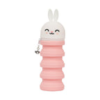 Estojo extensível de silicone - Coelho - Mr. Wonderful - Papelaria Encantada