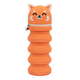 Estojo extensível de Silicone - Red panda - Mr. Wonderful - Papelaria Encantada