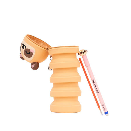 Estojo Extensível e Silicone - Suricata - Mr. Wonderful - Papelaria Encantada