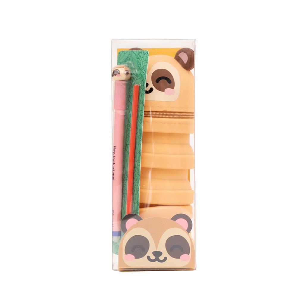 Estojo Extensível e Silicone - Suricata - Mr. Wonderful - Papelaria Encantada
