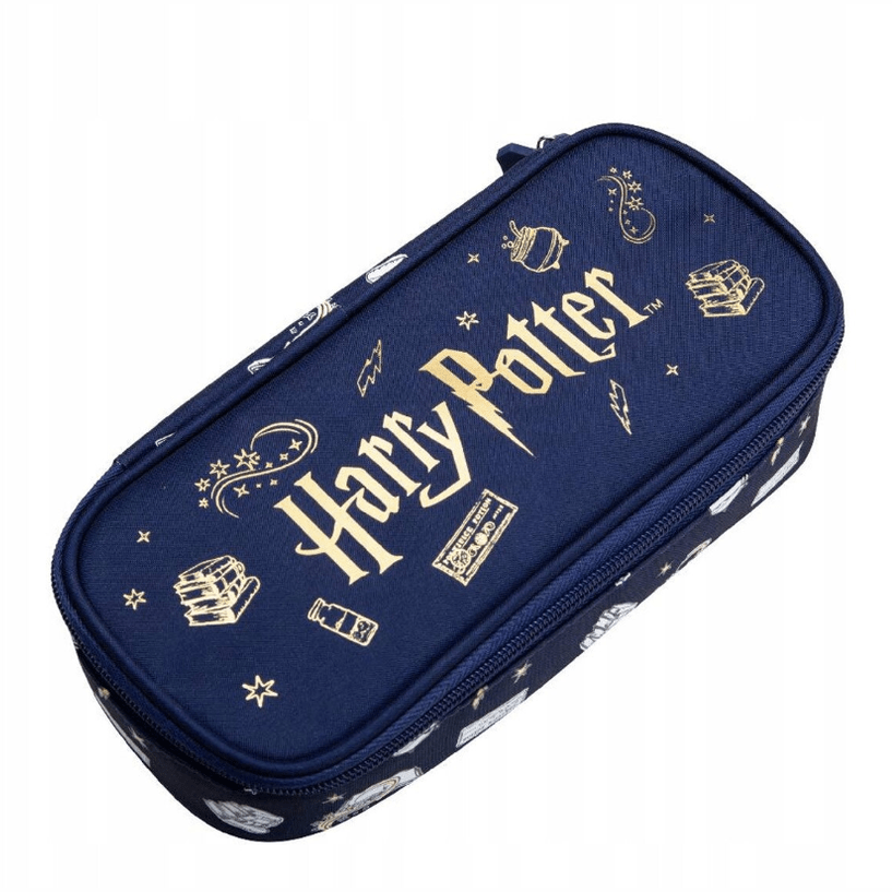 Estojo Harry Potter Rectangular - Papelaria Encantada
