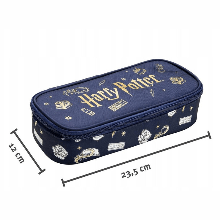 Estojo Harry Potter Rectangular - Papelaria Encantada