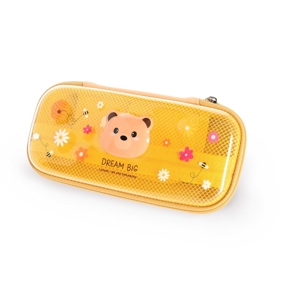 Estojo Legami wonderwow Urso - Papelaria Encantada