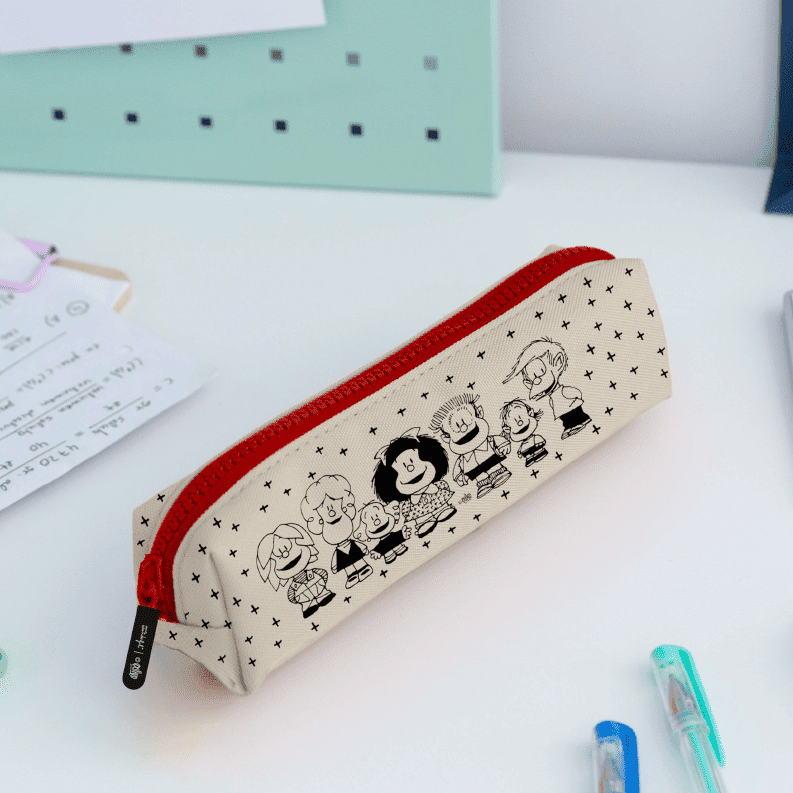 Estojo Mafalda Mr.Wonderful - Papelaria Encantada
