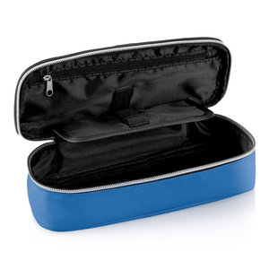 Estojo Oval Azul - Papelaria Encantada